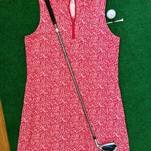 Tommy Bahama Red Golf Dress